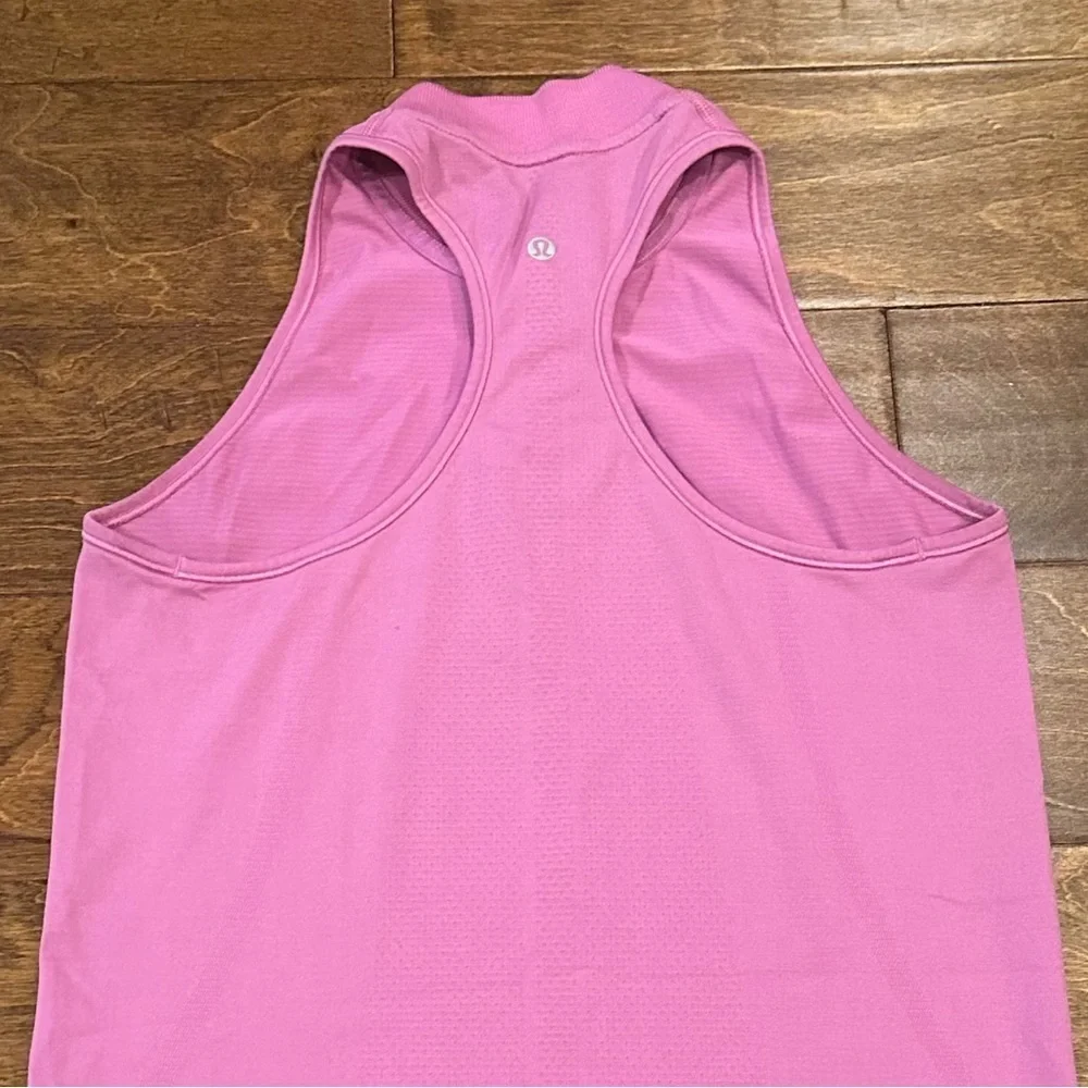 Lululemon Swiftly Speed Sleeveless Henley Hyacinth / Hyacinth Size 8 - Picture 8 of 15